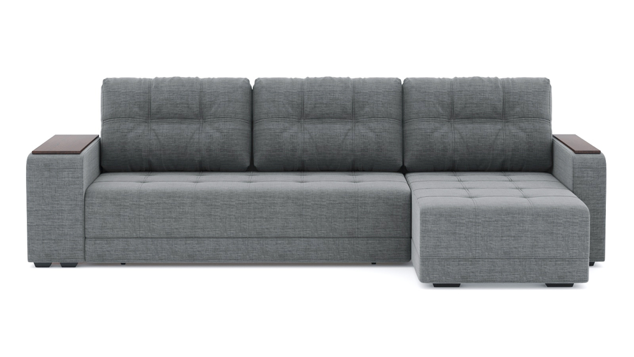 Диваны еврокнижки, Диван-кровать угловой Милан ПБ еврокнижка, рогожка