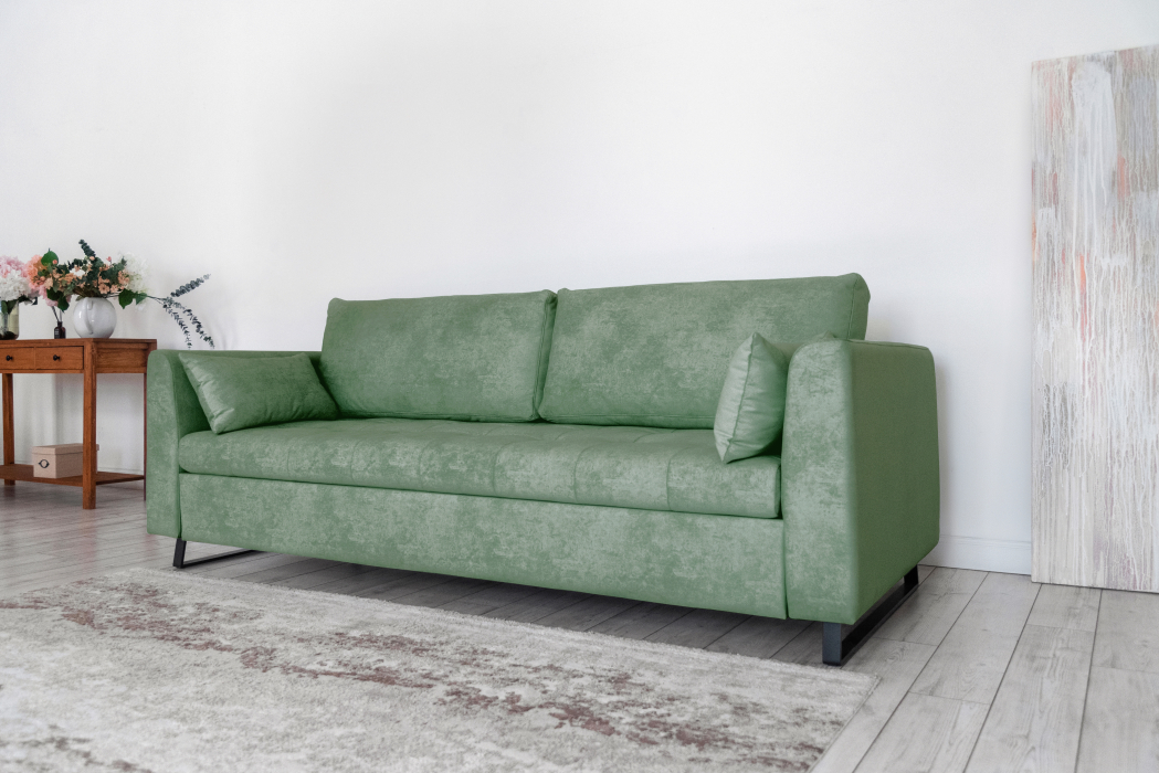 Диваны кровати со спальным местом, Прямой диван Marrit, велюр