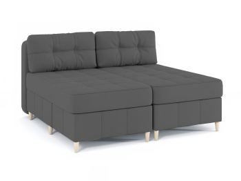 Диван-кровать угловой Оливер Люкс 2 еврокнижка-трансформер, велюр