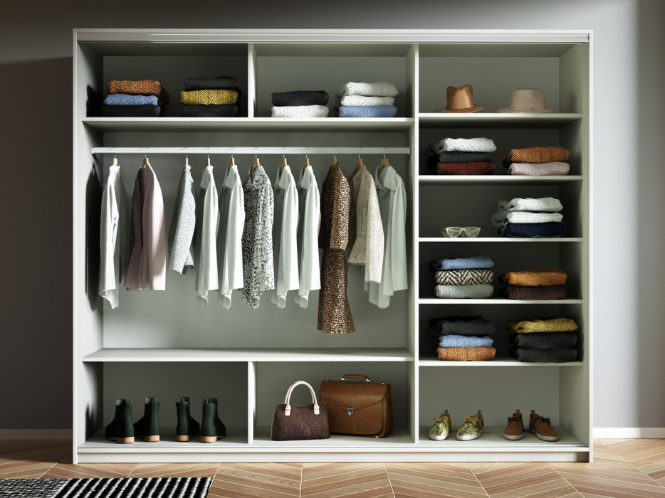 Шкафы-купе 3-х дверные, Шкаф-купе Прайм 3-х дверный Стекла пудра/ДСП/Доводчики 210х57х230