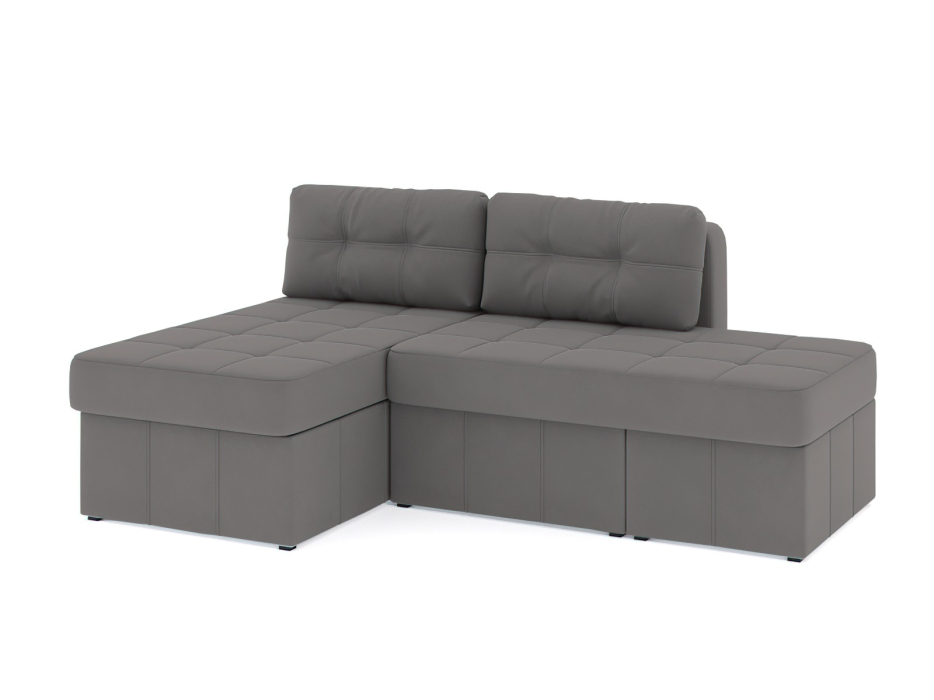 Диваны угловые в гостиную, Диван-кровать угловой Оливер Люкс еврокнижка-трансформер, велюр