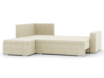 Диван-кровать угловой еврокнижка Бромен, рогожка Люкс