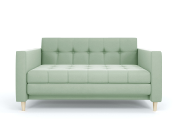 Диван-кровать еврокнижка Квадро, велюр