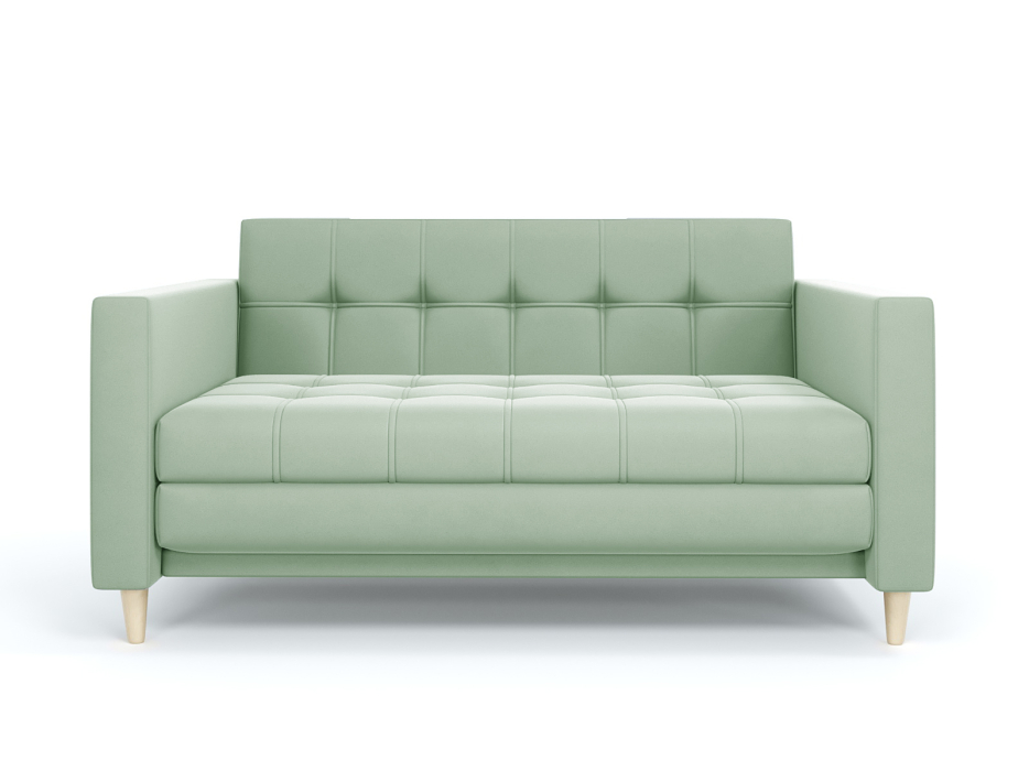 Диваны еврокнижки, Диван-кровать еврокнижка Квадро, велюр