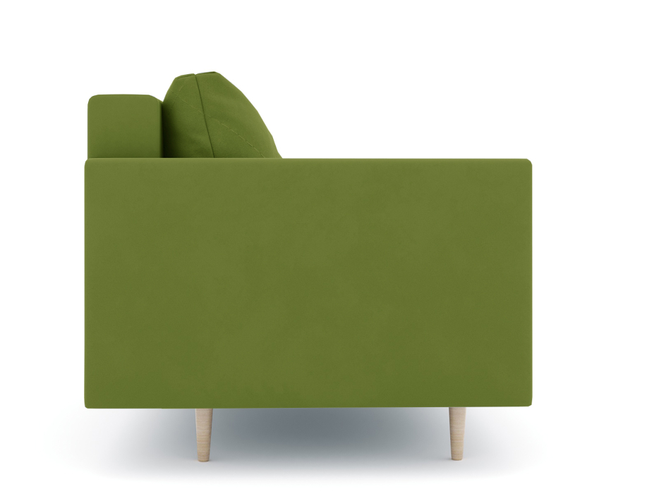 Диваны прямые кухонные, Диван прямой нераскладной Милли мини 2-х  местный с подлокотниками, велюр