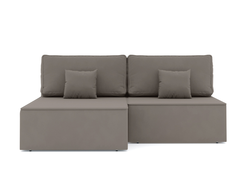 Диваны угловые в гостиную, Диван-кровать угловой еврокнижка Блюм Некст, велюр