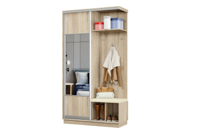 Прихожая Премьер 04 Лайт 05 Правая Мягкая