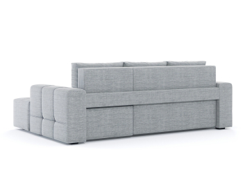 Диван-кровать угловой Прадо, еврокнижка, рогожка Люкс