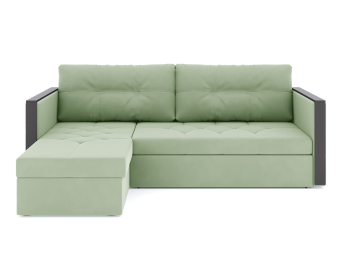 Диван-кровать угловой Даймонд дельфин, велюр