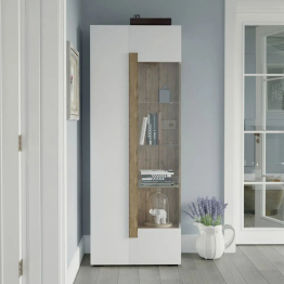 Шкаф-витрина двухдверная 1995х766х395 мм