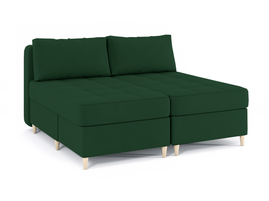 Диваны угловые в гостиную, Диван-кровать угловой Оливер 2 еврокнижка-трансформер, велюр