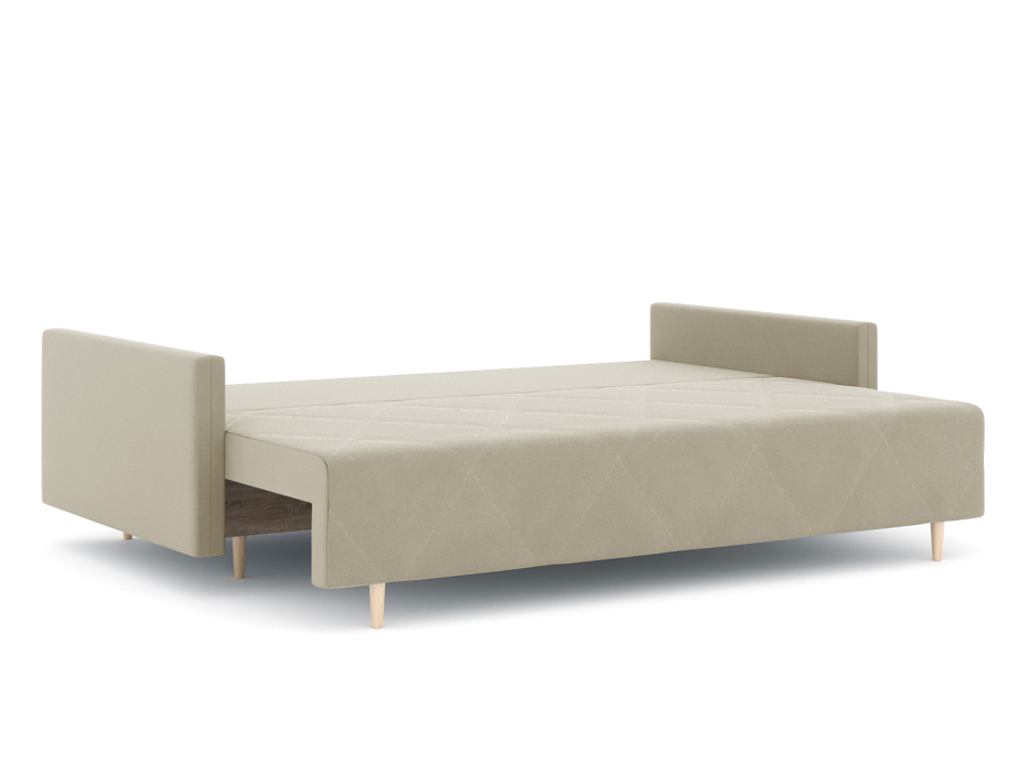 Диваны еврокнижки, Диван-кровать Милли с подлокотниками, велюр