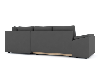 Диван-кровать угловой Хавьер  ПБ еврокнижка, велюр