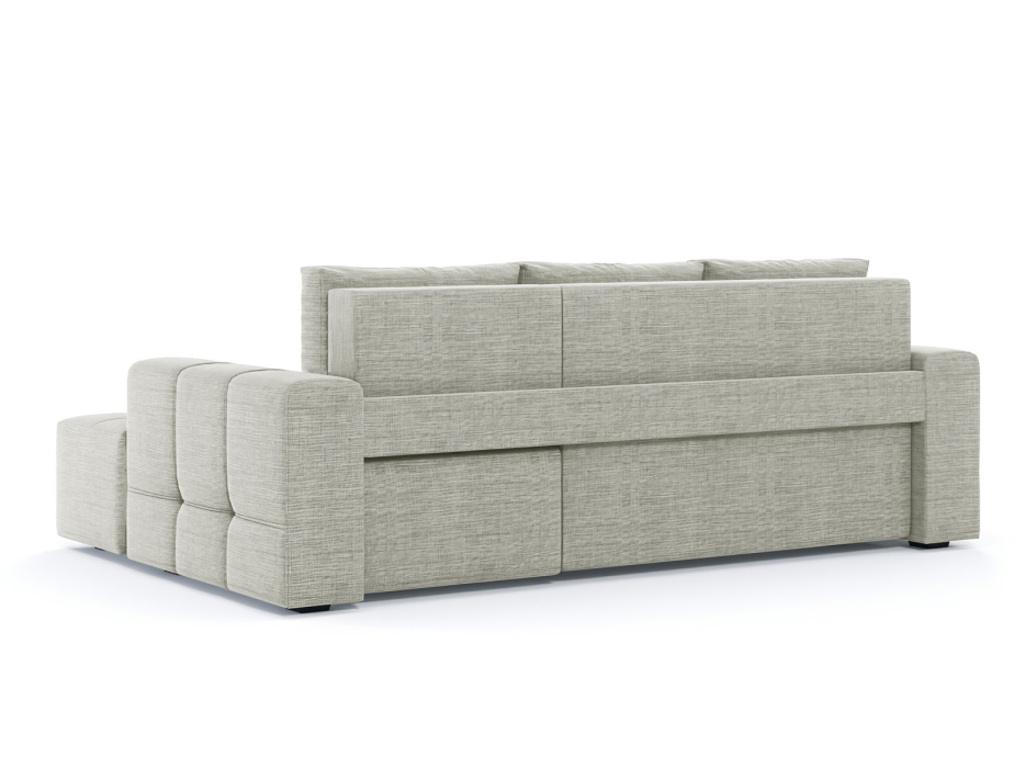 Диваны угловые в гостиную, Диван-кровать угловой Прадо, еврокнижка, рогожка Люкс