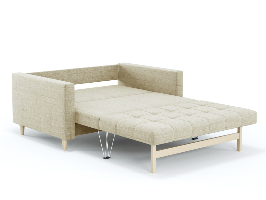 Диваны еврокнижки, Диван-кровать еврокнижка Квадро, рогожка Люкс