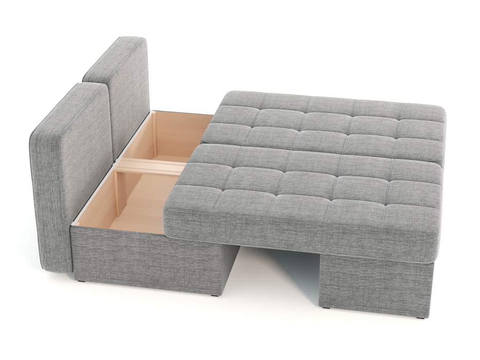 Диваны угловые в гостиную, Диван-кровать угловой Оливер еврокнижка-трансформер, рогожка