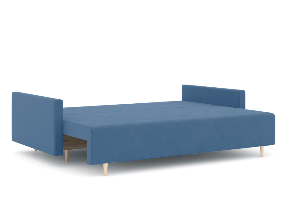 Диваны еврокнижки, Диван-кровать Милли с подлокотниками, велюр