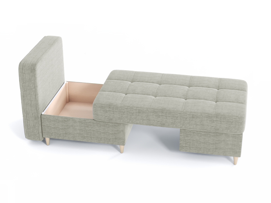 Диваны прямые, Диван-кровать еврокнижка трасформер  Уно 2, рогожка Люкс