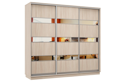 Шкаф-купе Премьер 53 (16;16;16) трёхдверный