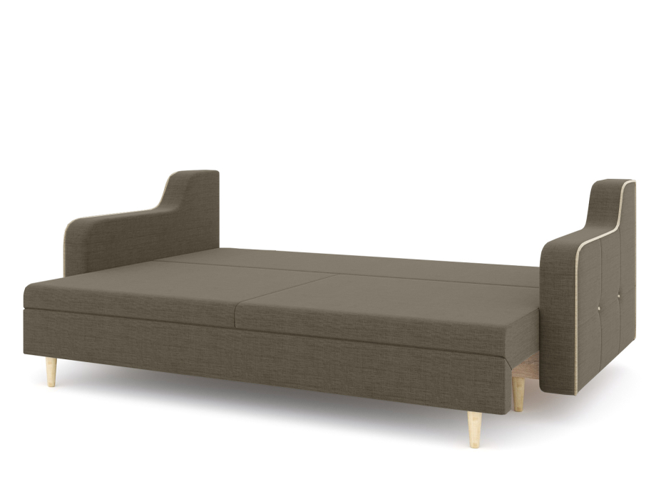 Диваны еврокнижки, Диван-кровать еврокнижка-пантограф Оникс, рогожка Люкс