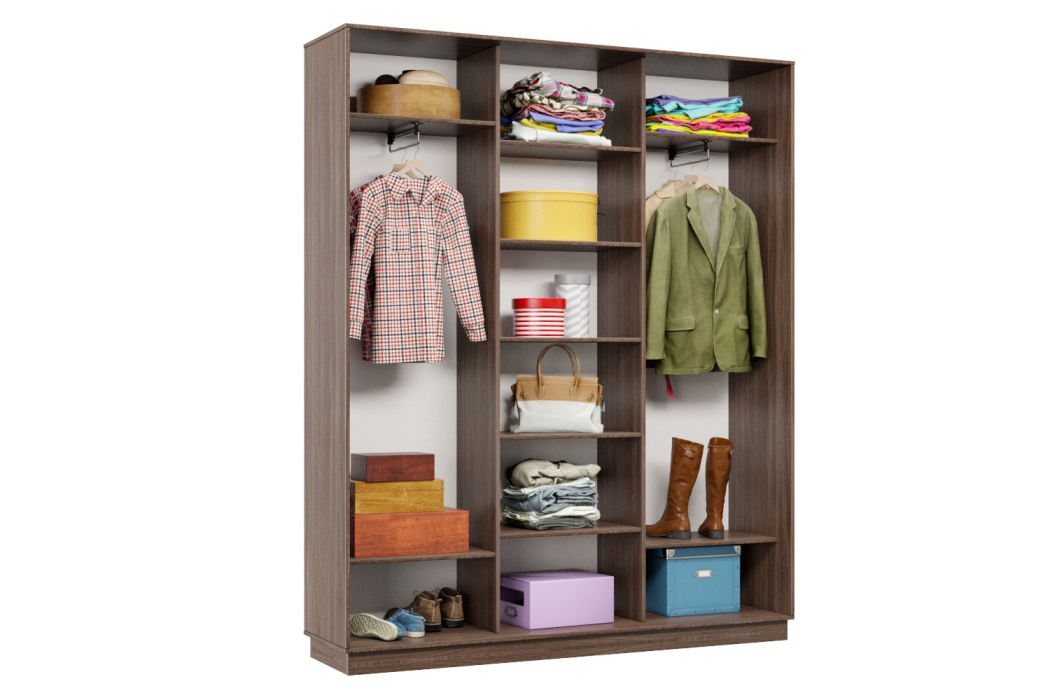 Шкафы-купе, Шкаф-купе Премьер 27 (14;14;14) трёхдверный