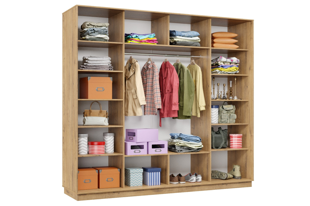 Шкафы-купе 3-х дверные, Шкаф-купе Премьер 58 (01РЧ;01РЧ;01РЧ) фасады ромб чёрный/трёхдверный/Профиль чёрный муар