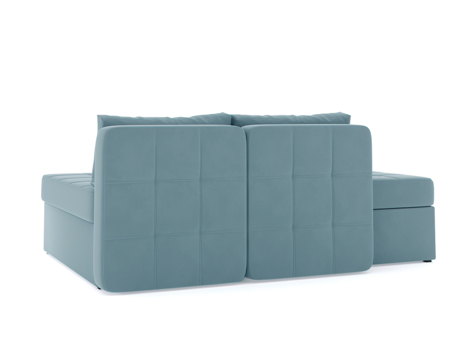 Диваны угловые в гостиную, Диван-кровать угловой Оливер еврокнижка-трансформер, велюр