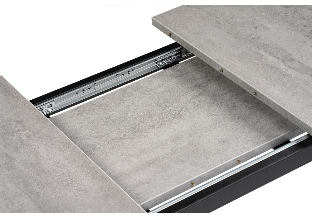 Обеденные столы, Стол деревянный Колон Лофт 120 22 мм (бетон)