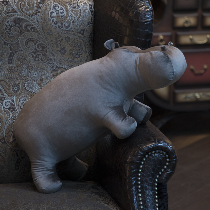 Подушки, Подушка декоративная Бегемот По