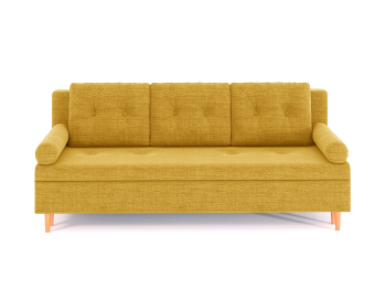 Диван-кровать Белфаст без подлоктоников еврокнижка, рогожка