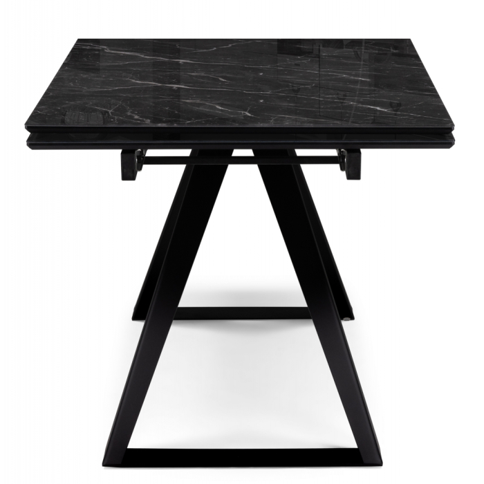 Обеденные столы, Стеклянный стол Маккарти 160(220)х90х75