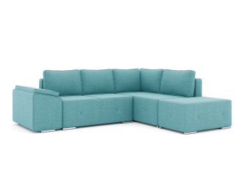 Диван-кровать угловой Хавьер  ПБ еврокнижка, рогожка