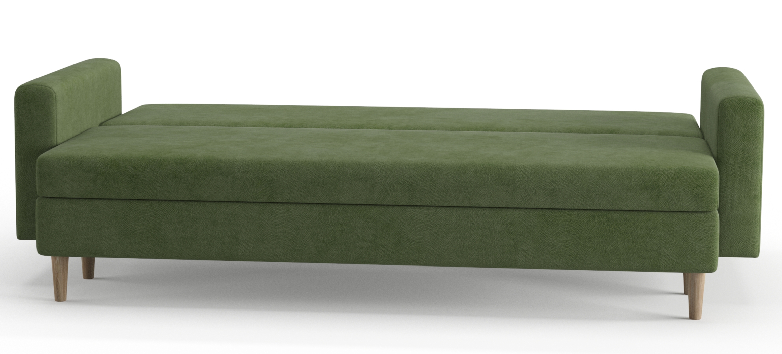 Диваны еврокнижки, Диван-кровать Таврида, пружинный блок, велюр