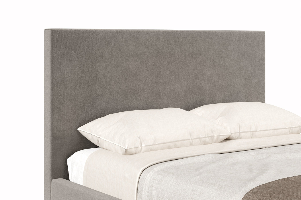 Мягкая кровать, Кровать Парма 1400 с подъёмным механизмом, велюр