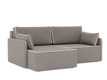 Диван-кровать угловой еврокнижка Блюм, велюр