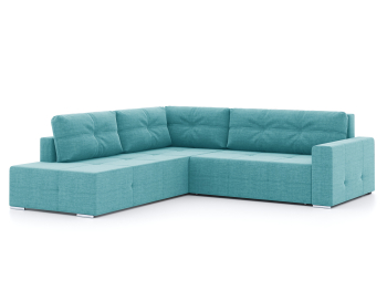 Диван-кровать угловой Леос НПБ, рогожка