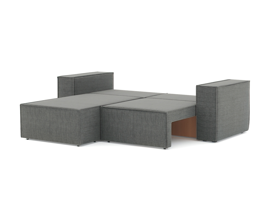 Диваны угловые в гостиную, Диван-кровать угловой Лофт, рогожка