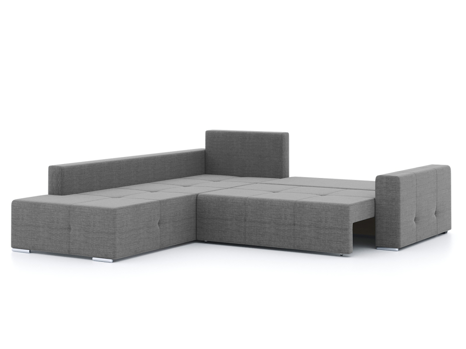 Гостиная, Диван-кровать угловой Леос НПБ, рогожка