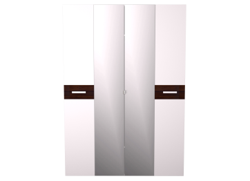 Норвуд 555 Шкаф для одежды и белья 4-дв с/з