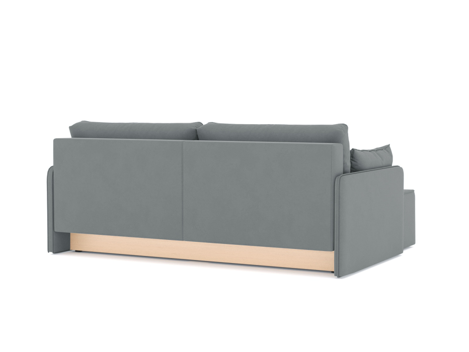 Диваны угловые в гостиную, Диван-кровать угловой еврокнижка Блюм, велюр