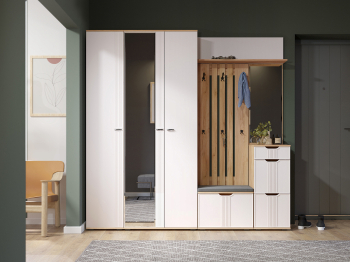 Шкаф для одежды Эмилия ЭЛ-13К комбинированный