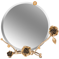 Зеркала в спальню, Настольное зеркало Роза Прованса Баркароле