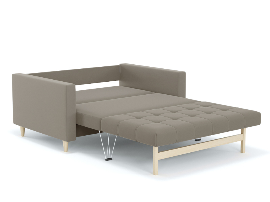 Диваны еврокнижки, Диван-кровать еврокнижка Квадро, велюр