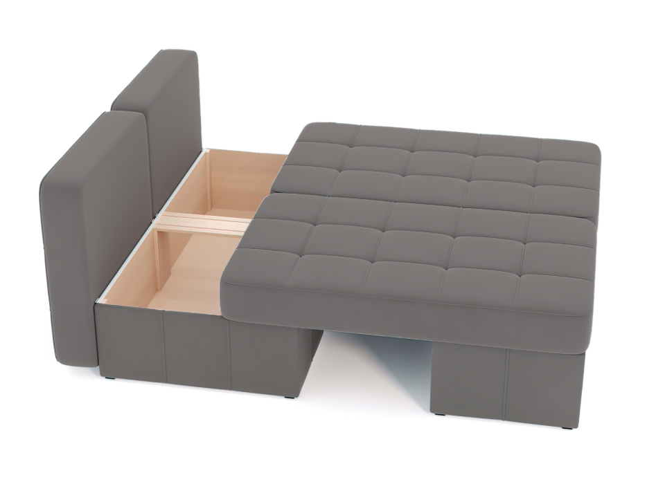 Диваны угловые в гостиную, Диван-кровать угловой Оливер Люкс еврокнижка-трансформер, велюр