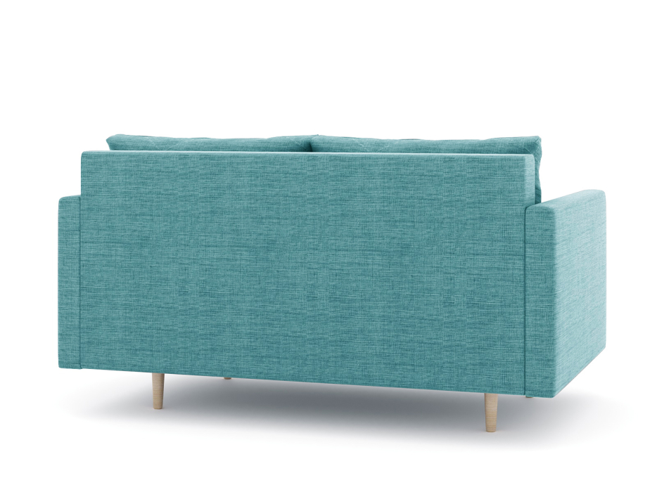 Диваны прямые кухонные, Диван прямой нераскладной Милли мини 2-х  местный с подлокотниками, рогожка