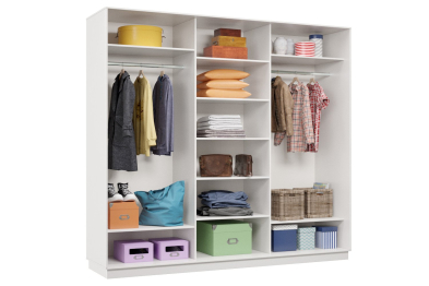 Шкаф-купе Премьер 54 (14;14;14) трёхдверный