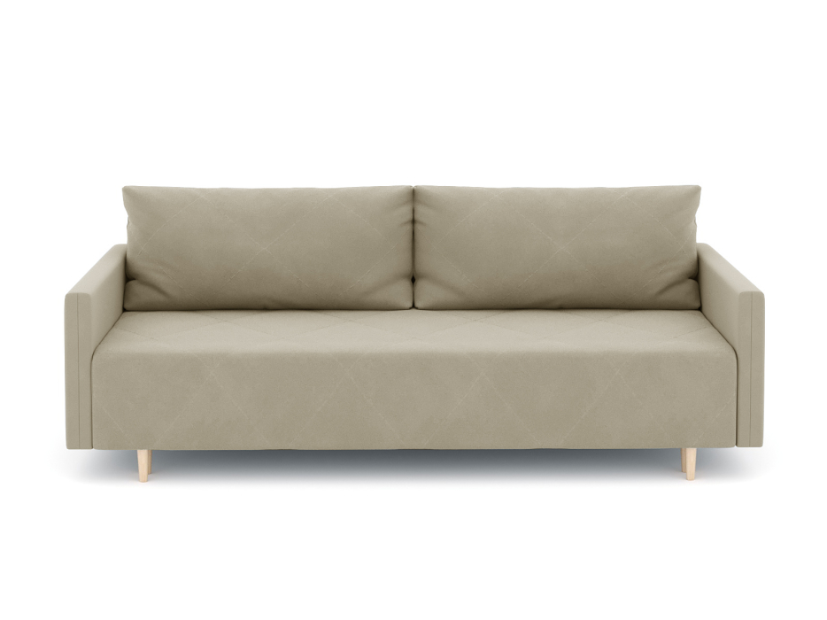 Диваны еврокнижки, Диван-кровать Милли с подлокотниками, велюр