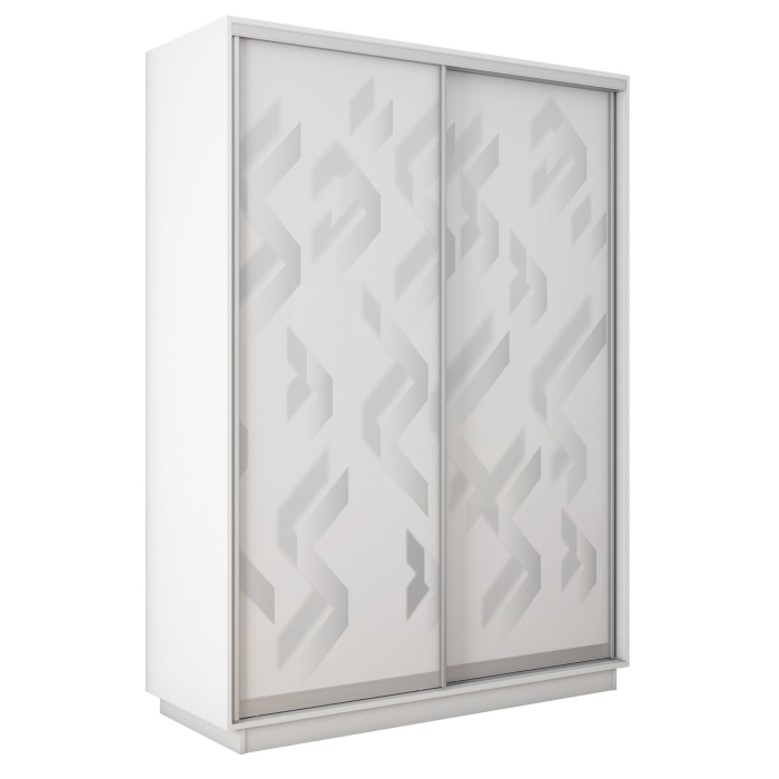 Шкафы-купе 2-х дверные, Шкаф-купе Экспресс 2-х дверный Фотопечать Ленты Стекла 120х60х220