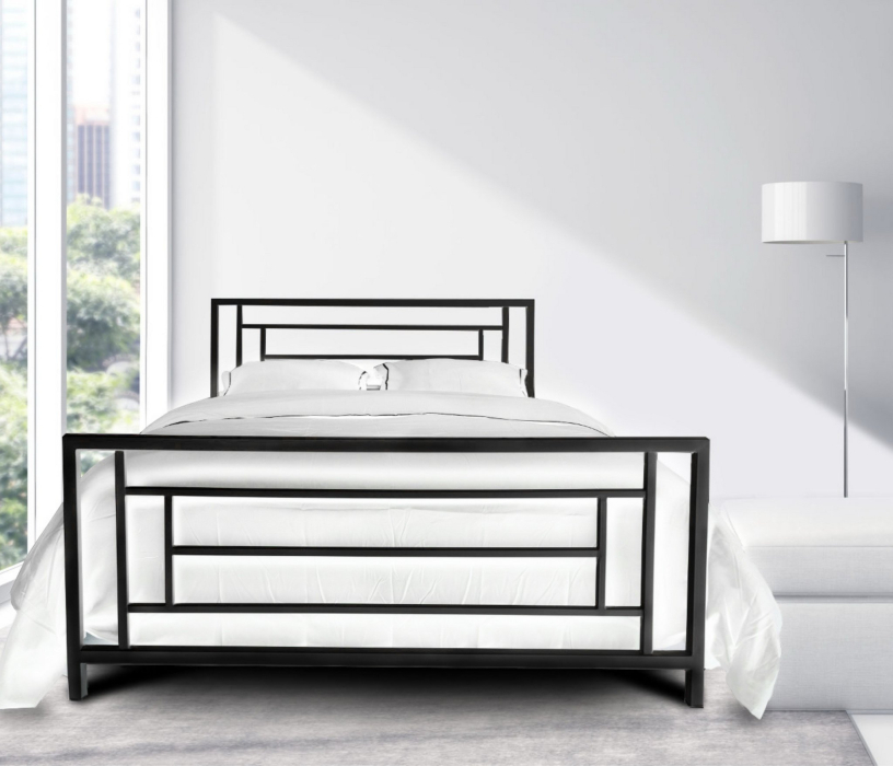 Кровати 140 см, Кровать в стиле лофт Орландо 1.4