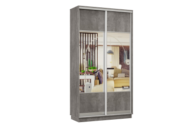 Шкаф-купе Премьер Лайт МИНИ 04 (05;05) двухдверный